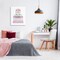 Stupell Industries Rose Bouquet & Designer Bookstack Canvas Wall Art